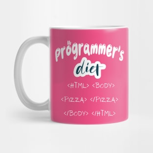 Programmer diet Mug